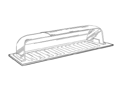 Air Deflector - Floor Air Deflector - Floor