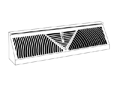 Baseboard Diffuser #406 Baseboard Diffuser #406