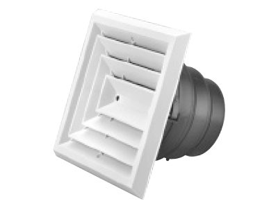 3-Way Square Ceiling Diffuser #MV3 3-Way Square Ceiling Diffuser #MV3