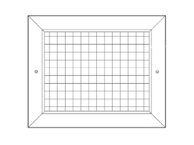 Aluminum #ALEC5 Eggcrate Return Grilles Aluminum #ALEC5 Eggcrate Return Grilles