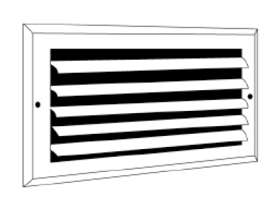 Sidewall / Ceiling Register #A611 Sidewall / Ceiling Register #A611