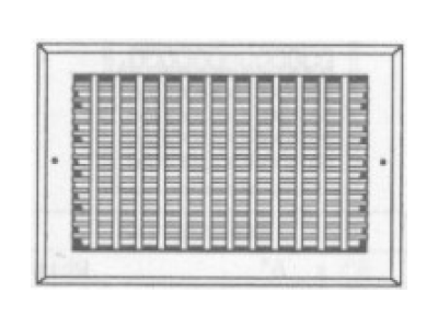 Sidewall / Ceiling Register #A618MS Sidewall / Ceiling Register #A618MS