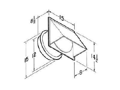Wall Vent #WC613 Wall Vent #WC613