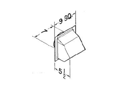 Wall Vent #WC647 Wall Vent #WC647