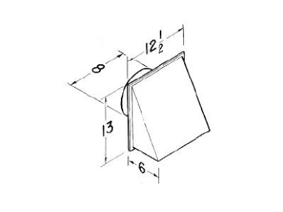 Wall Vent #WC843 Wall Vent #WC843