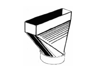Attic Return Air Boot Straight Attic Return Air Boot Straight
