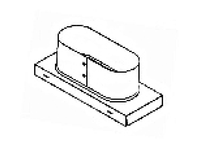 Stack to Oval Adaptor Stack to Oval Adaptor